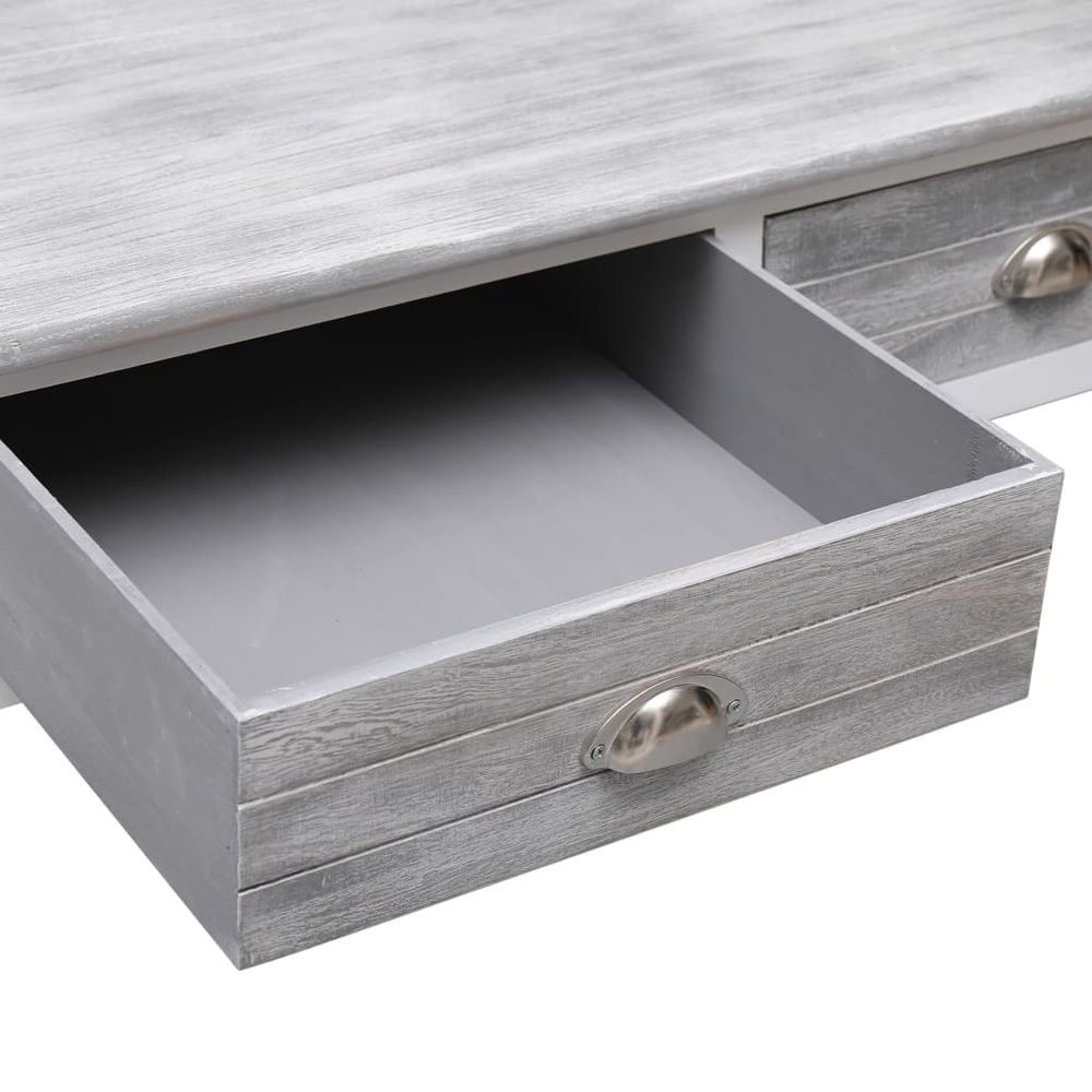 vidaXL Coffee Table Grey 100x50x45 cm Wood