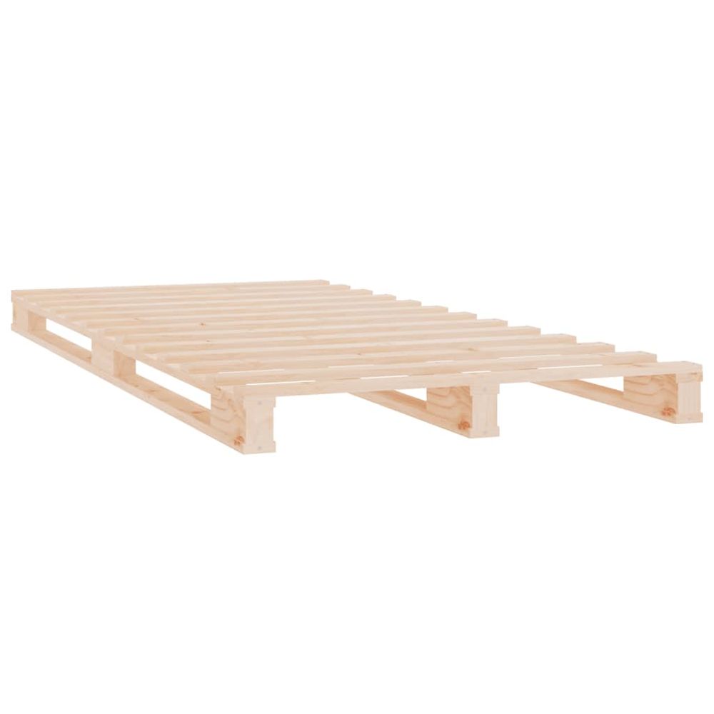 Pallet Bed 90x200 cm Solid Wood Pine