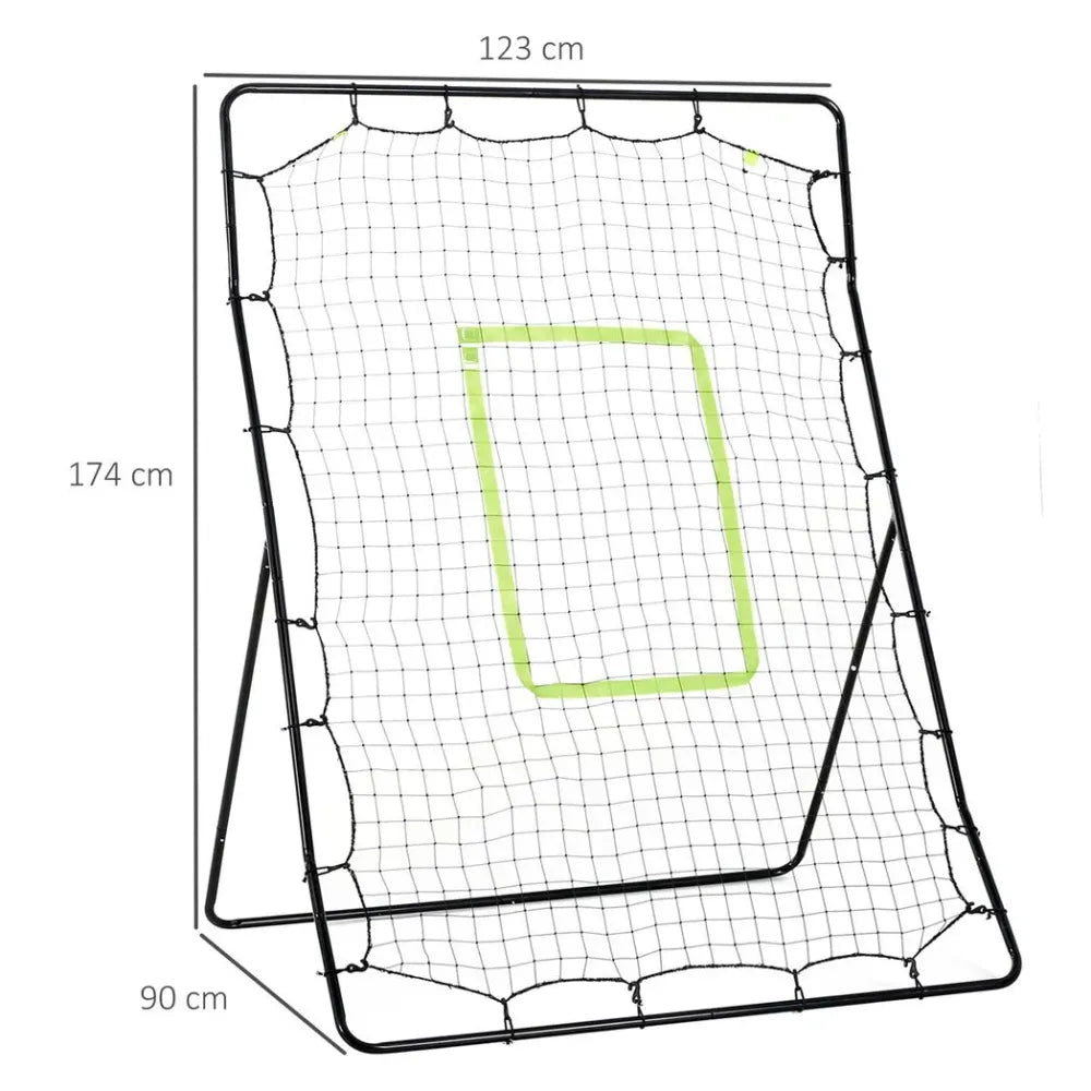 Rebounder Net Aid Multi-Sports Goal Play Teens Adults Baseball Softball Training