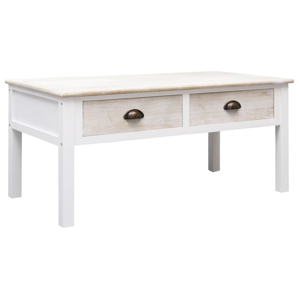 vidaXL Coffee Table Grey 100x50x45 cm Wood