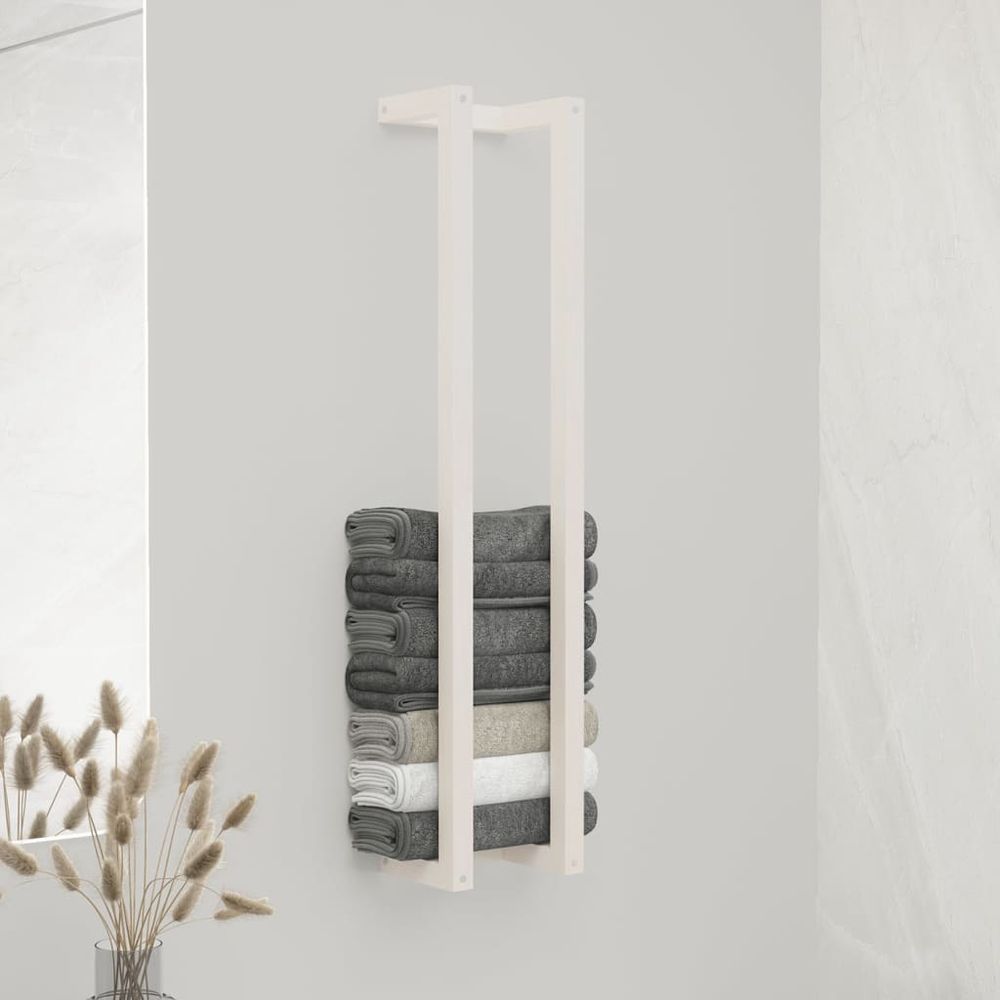 Towel Rack 23x18x60 cm Solid Wood Pine