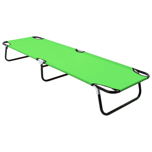 Folding Sun Lounger Steel