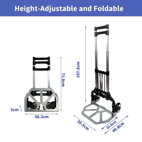 Neo 80kg Capacity Sack Trolley Folding With Extendable Handle