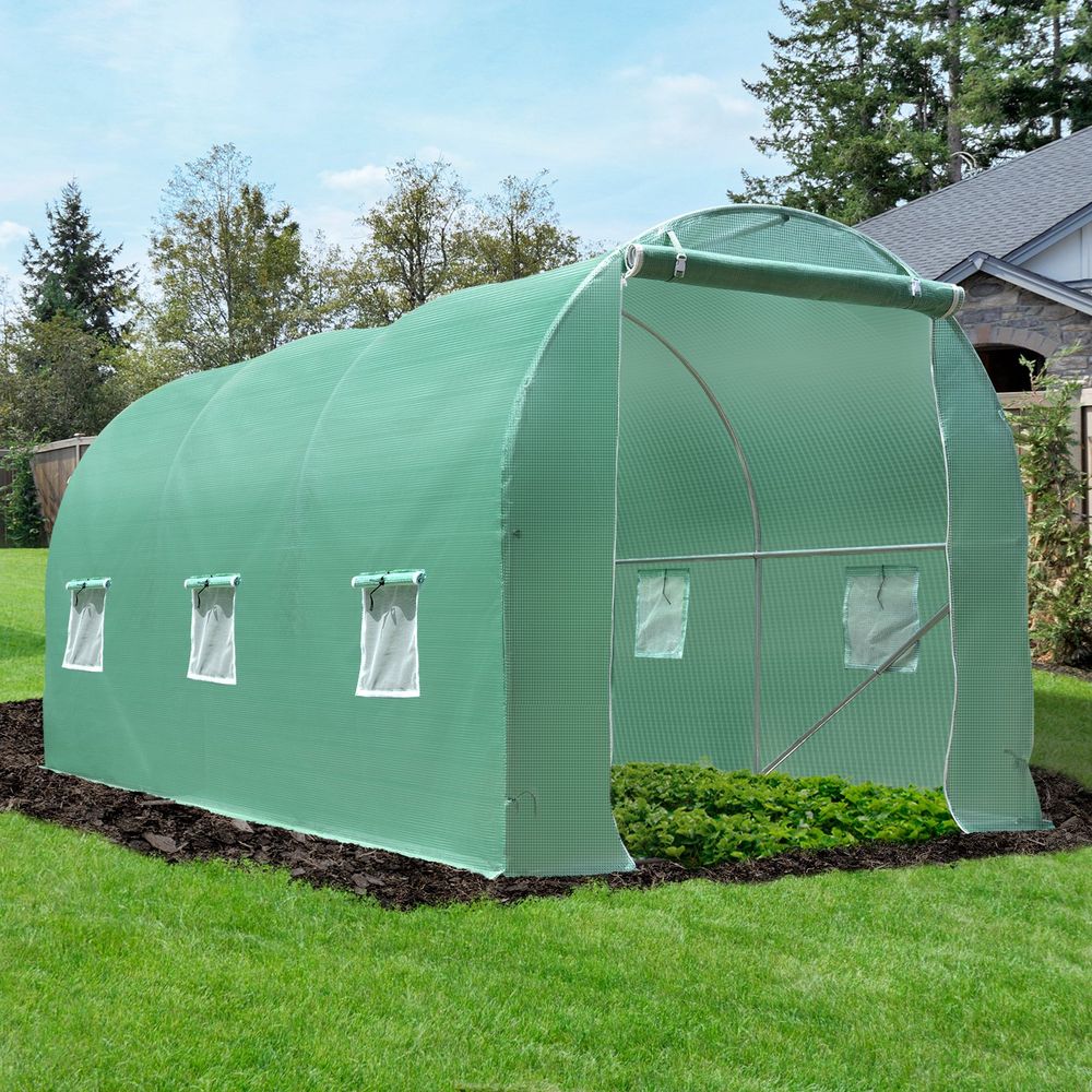 Walk-in Greenhouse Tunnel Round Gardening