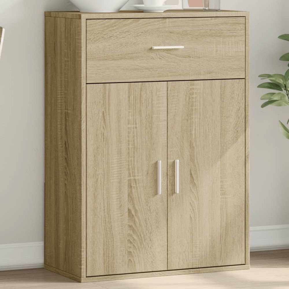 vidaXL Sideboard White 60x30x84 cm Engineered Wood