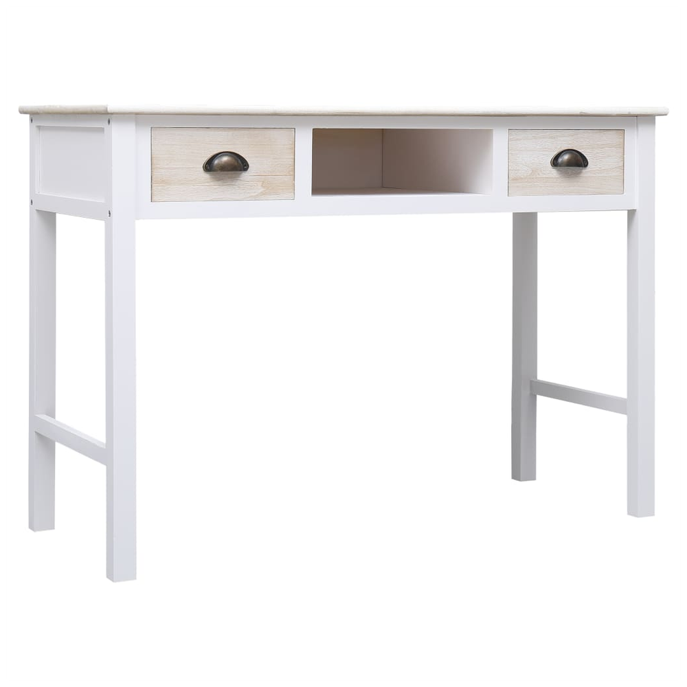 vidaXL Console Table 110x45x76 cm Wood