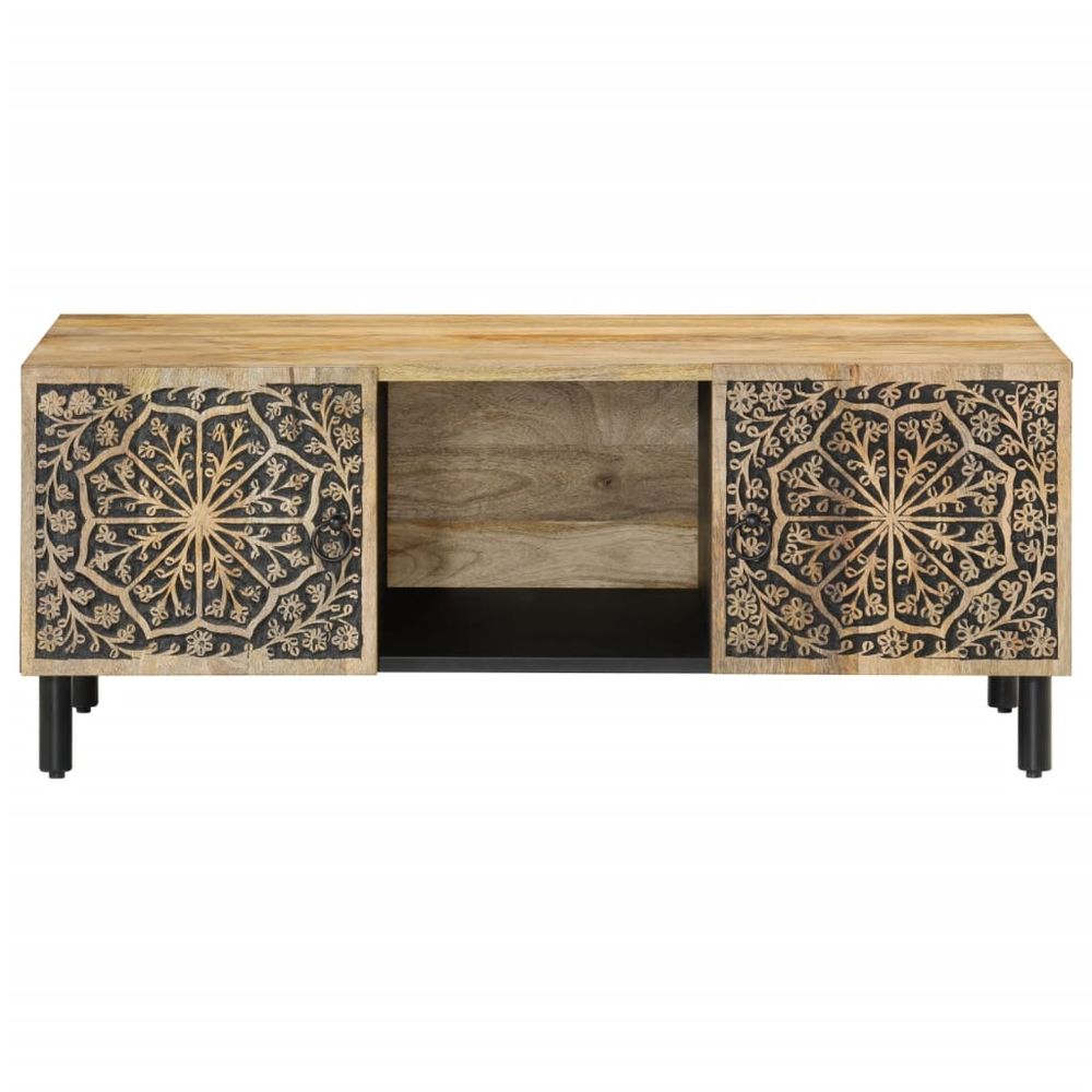 vidaXL Coffee Table 100x54x40 cm Solid Wood Mango