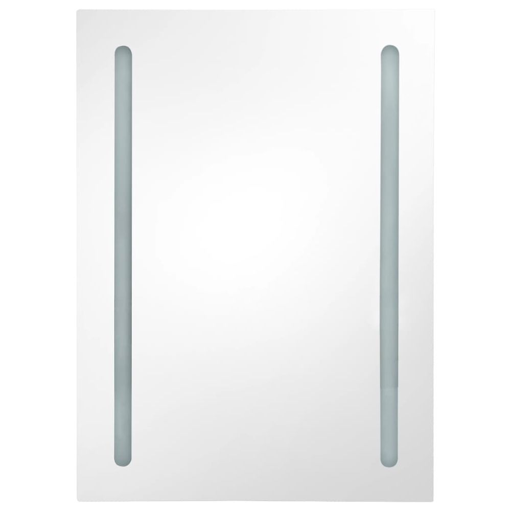 LED Bathroom Mirror Cabinet 50x13x70 cm to 89 x 14 x 62 cm