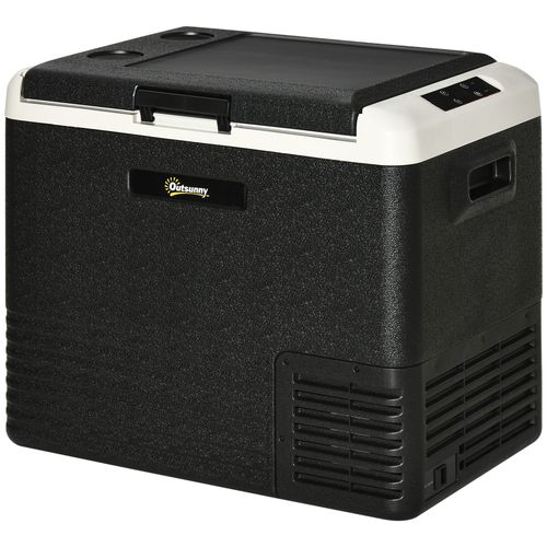 50L Car Refrigerator 12V Portable Freezer for Camping, Driving Outsunny