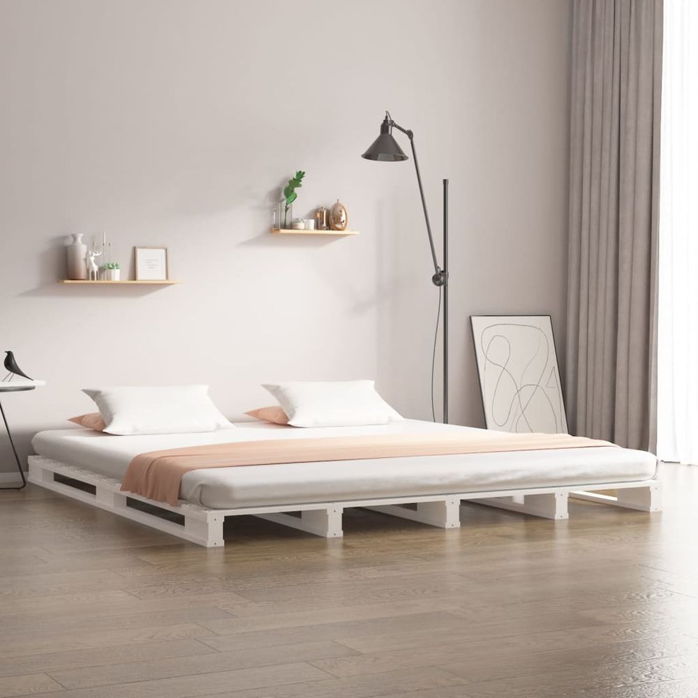 Pallet Bed 90x200 cm Solid Wood Pine