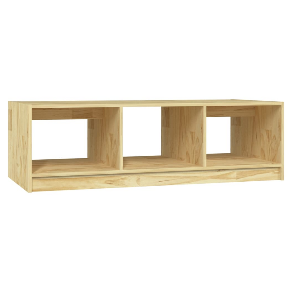 Coffee Table 110x50x34 cm Solid Pinewood