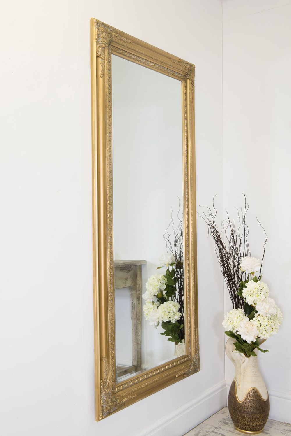 Caspian Vintage Elegant Antique Design Full Length Mirror 178 x 87 CM